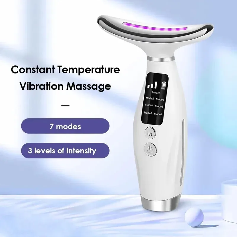 best LED face and neck massager for fine lines