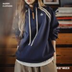 best cotton half zip sweatshirt for fall