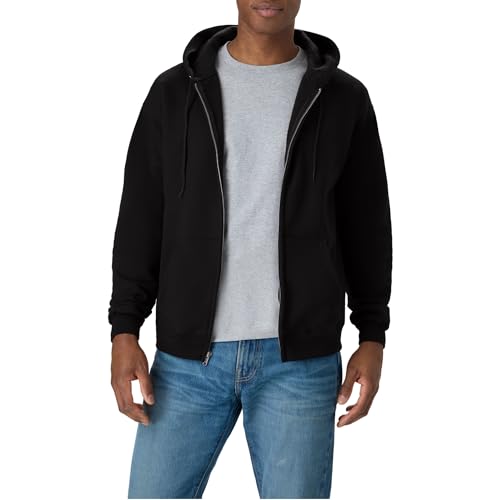 men's full zip hoodie for workouts and errands