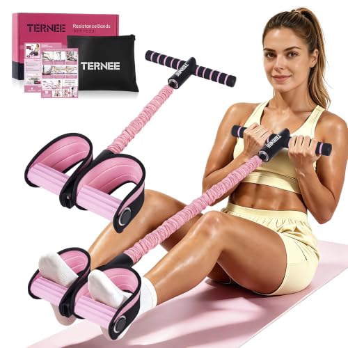 portable pedal resistance bands for full body workouts